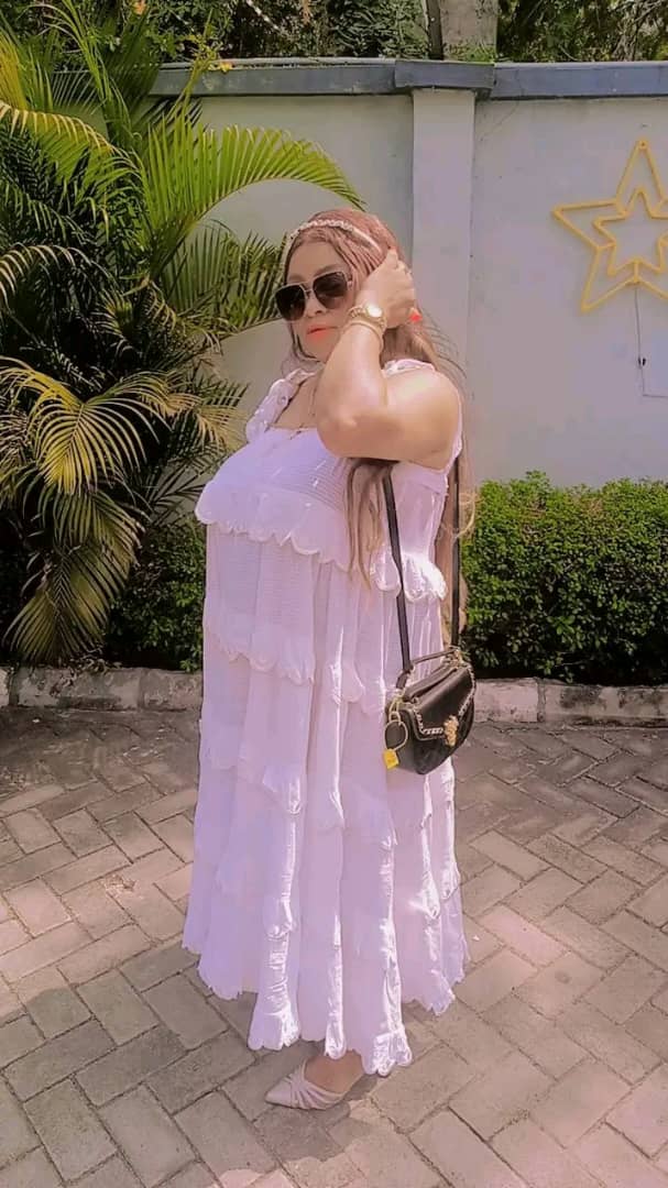 Mum enjoying a moment